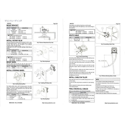 29ＦＴ ZTS メカニカルステアリングセット 船/プレジャーボート/ヨット/船舶用品専門店マリントレーディング