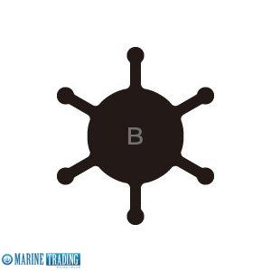シーウォーターポンプ インペラ DJPUMP 08-39-0601 船/プレジャーボート/ヨット/船舶用品専門店マリントレーディング